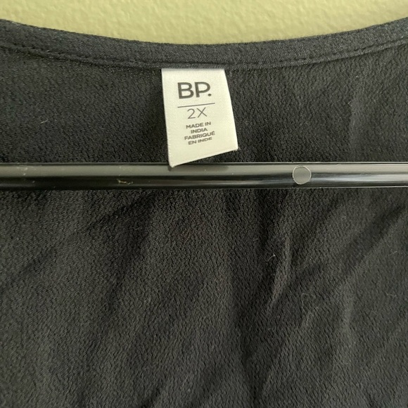 BP Ruffle Peplum Crop Top Size 2XL - Picture 2 of 5